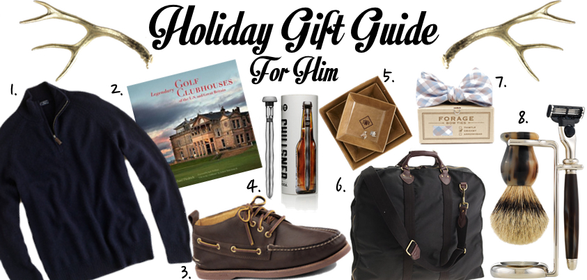 Holiday Gift Guide- The Men